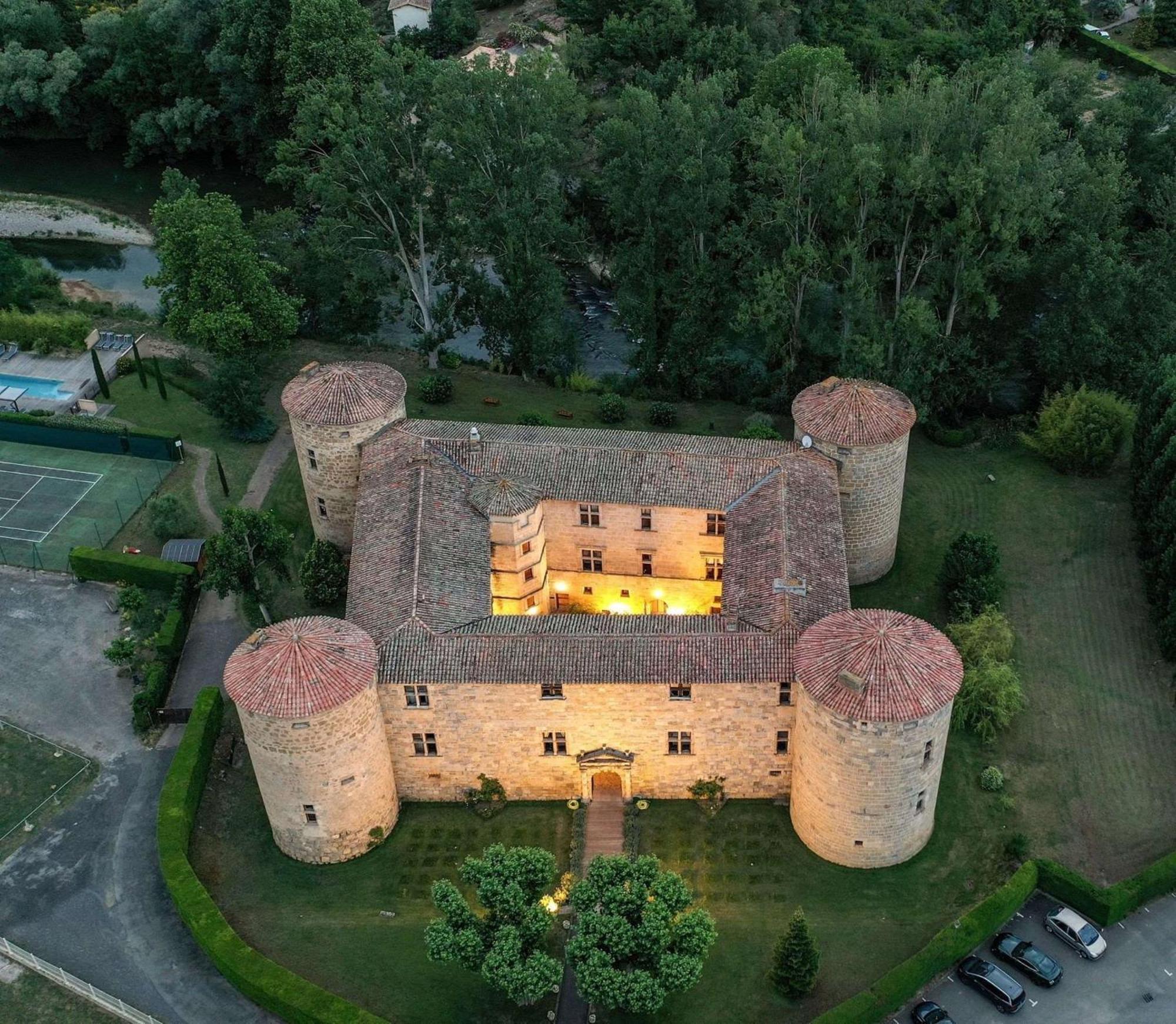 Château Des Ducs De Joyeuse Couiza Exterior foto